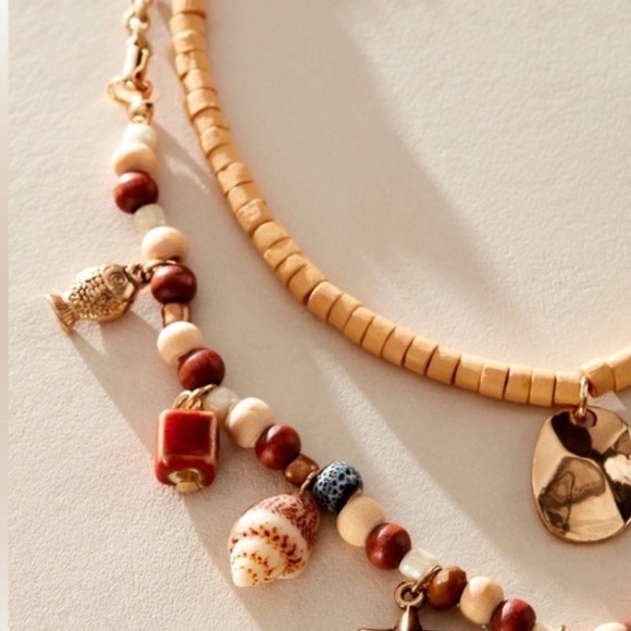 Free People Nash Layered Necklace NWT - Picture 4 of 8